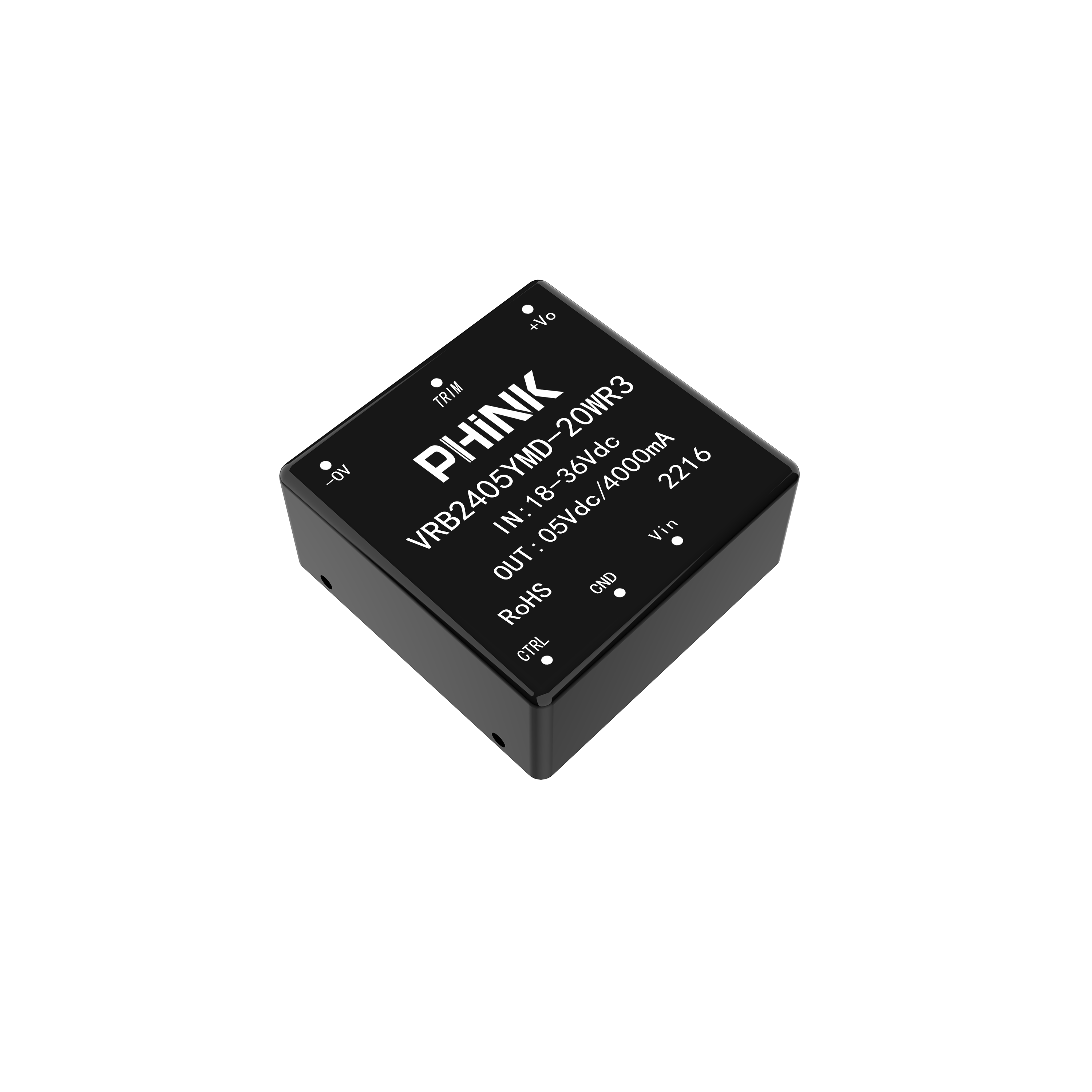 VRB_YMD-20WR3,20W宽电压输入，隔离稳压单路输出